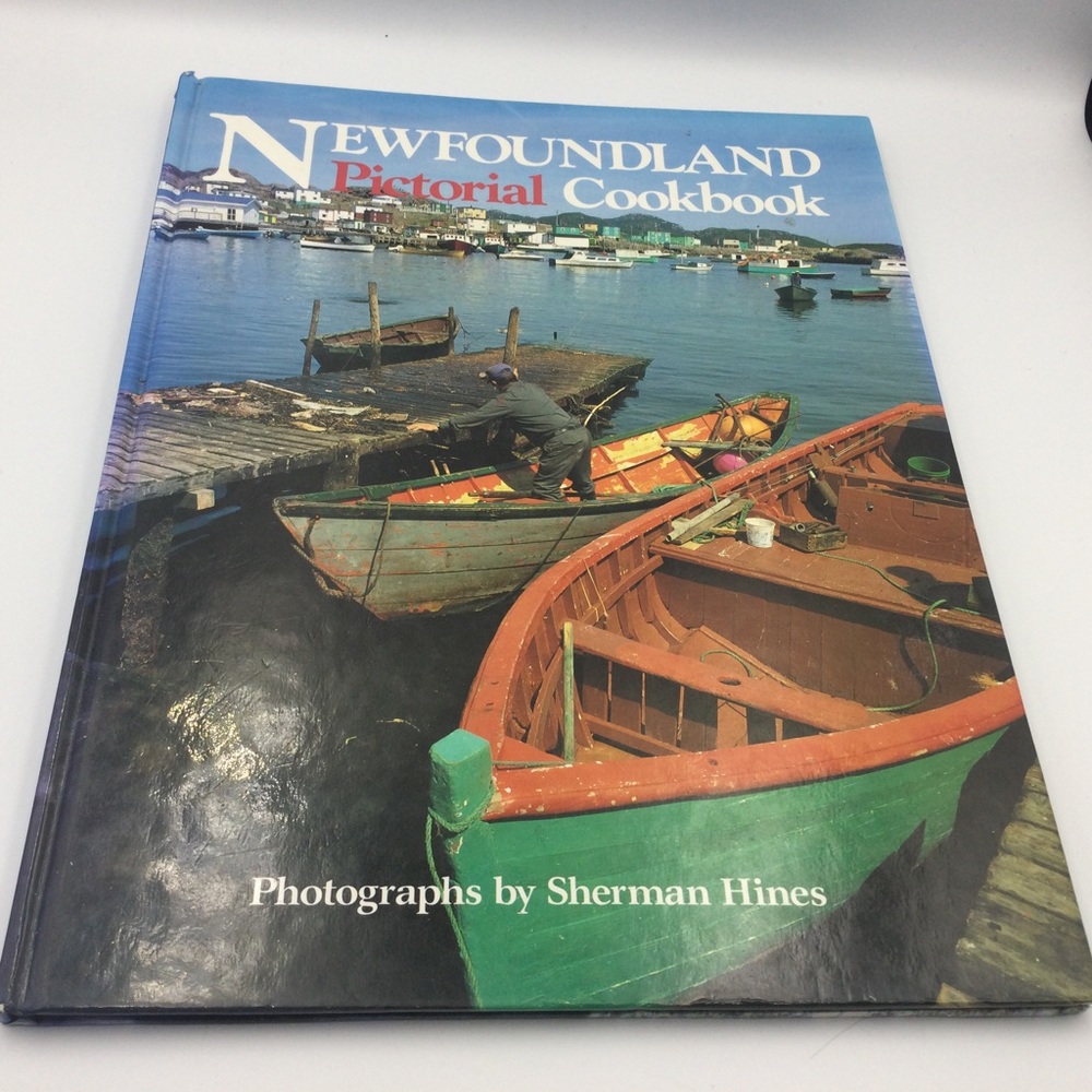 Newfoundland Pictorial Cookbook East Coast Recipes and Photos Hardcover 1990